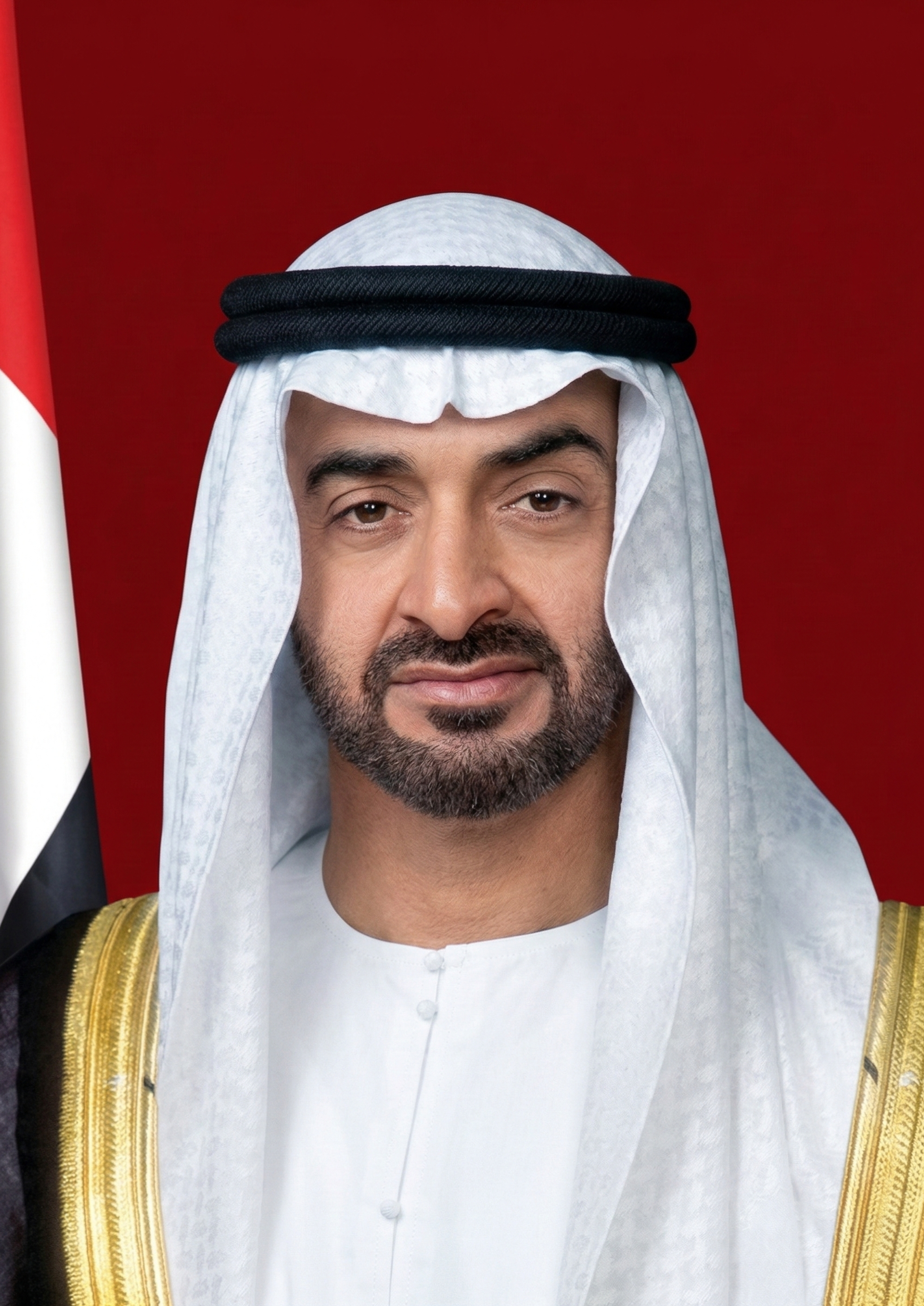Sheikh Mohammed bin Zayed Al Nahyan metal poster artwork